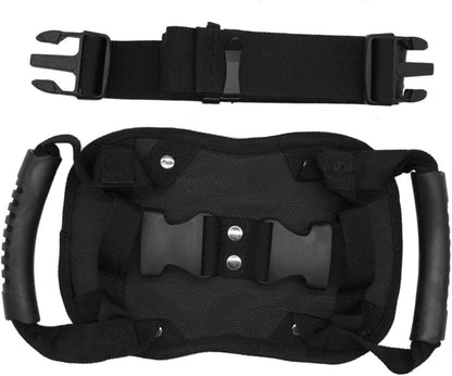 Motorcycle Rear ATV Passenger Grab Handle Security Strap for Snowmobile and Jetski Riding