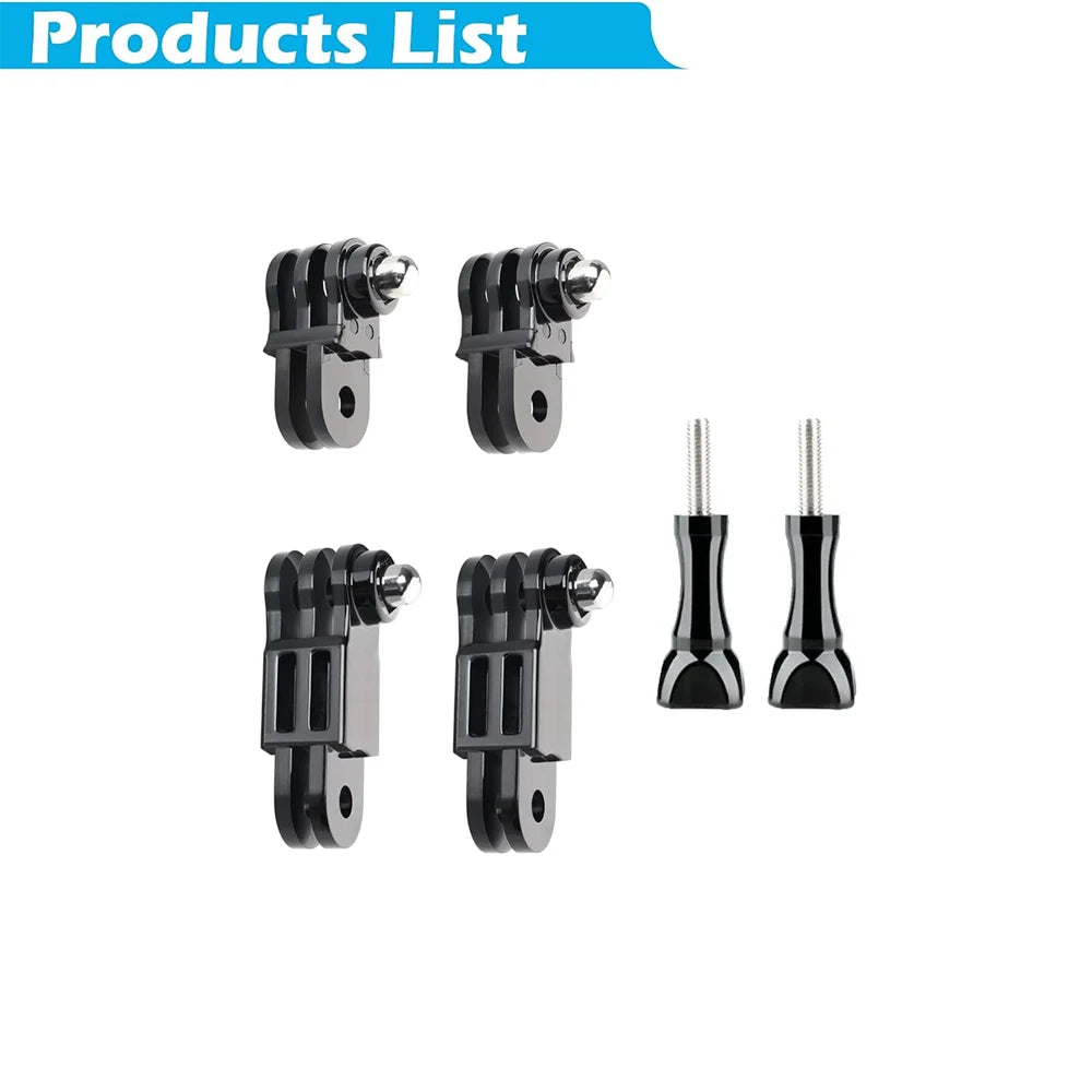 Adjustable Extension Link Connector Arm Joint Accessories for Gopro Hero 13 12 11 10 9 8 7 SJCAM Insta360 DJI OSMO Action Camera