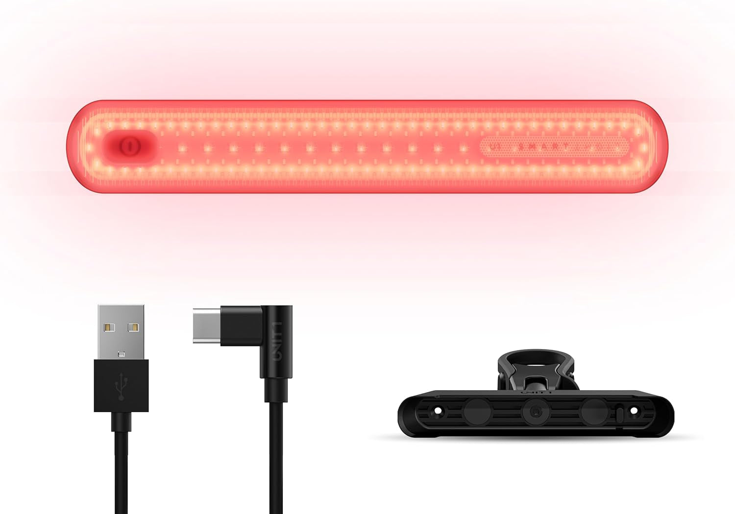 Smart Light | Wireless LED Turn Signals & Brake Light | USB-C Rechargeable | Magnetic Mount | Nav Remote Compatible | App-Controlled Visibility via Ios & Android
