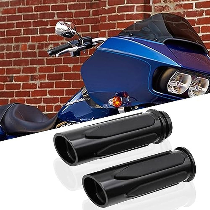 Electronic Throttle Control Motorcycle Grips Black