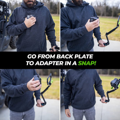 PRO – Magnetic Action Camera Chest Mount for Gopro & DJI Osmo Action