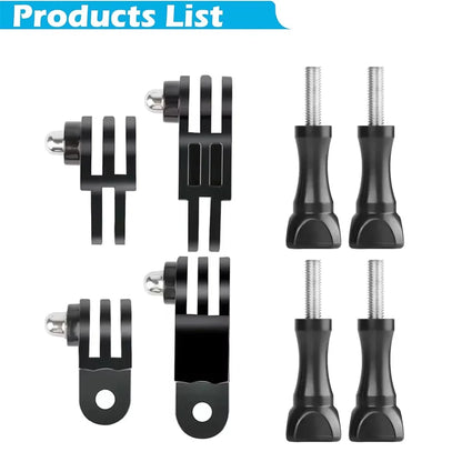 Adjustable Extension Link Connector Arm Joint Accessories for Gopro Hero 13 12 11 10 9 8 7 SJCAM Insta360 DJI OSMO Action Camera