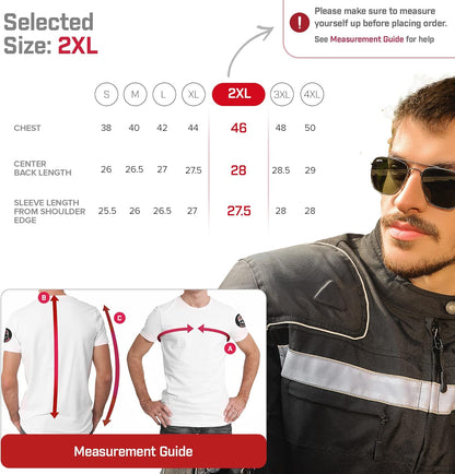 -Motorcycle Jacket-Motorcycle Jacket with Armor Ce-Powersports Protective Jackets-Biker Jacket Men-Waterproof