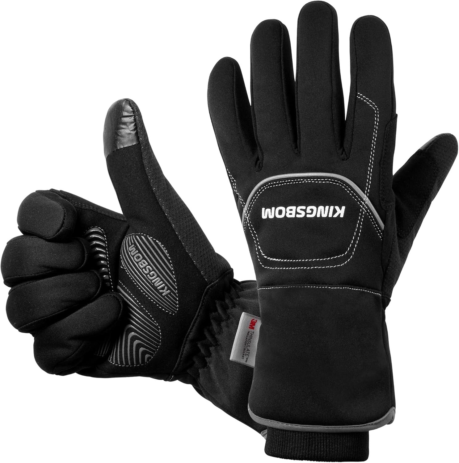 -40F° Waterproof & Windproof Winter Gloves - 3M Thinsulate Thermal Touch Screen Warm Gloves - for Cycling,Skiing,Running,Outdoor Sports - for Women and Men