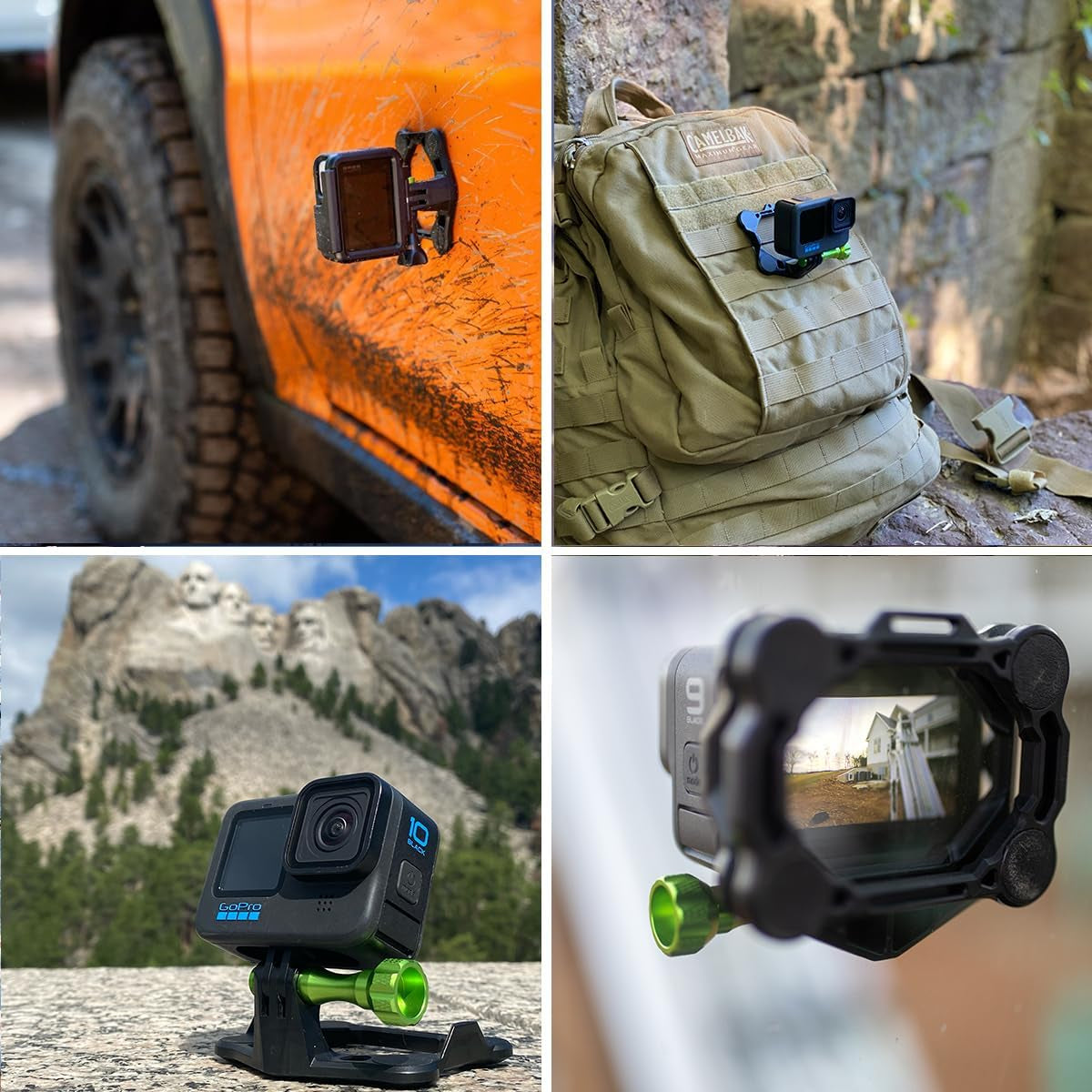 PRO – Magnetic Action Camera Chest Mount for Gopro & DJI Osmo Action