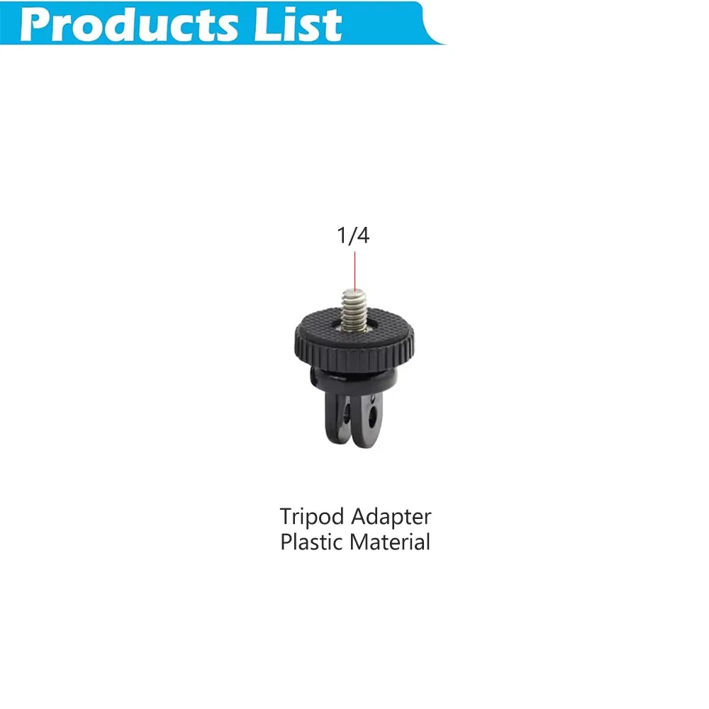 Adjustable Extension Link Connector Arm Joint Accessories for Gopro Hero 13 12 11 10 9 8 7 SJCAM Insta360 DJI OSMO Action Camera