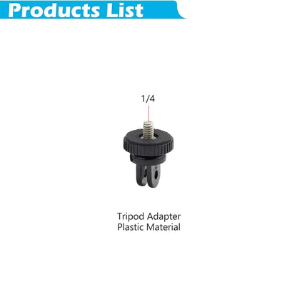 Adjustable Extension Link Connector Arm Joint Accessories for Gopro Hero 13 12 11 10 9 8 7 SJCAM Insta360 DJI OSMO Action Camera