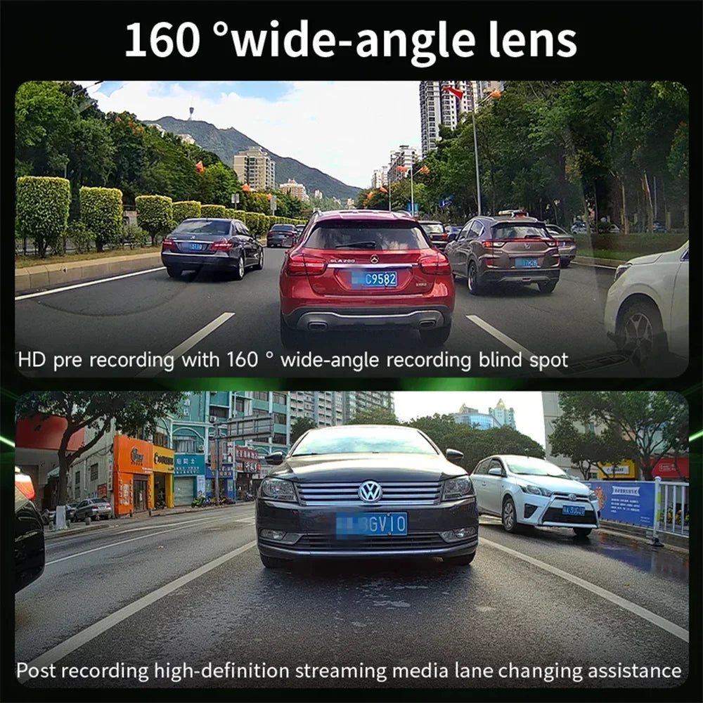 Motorcycle Dual 720P/1080P/2K DVR Waterproof Action Camera Recorder Front&Rearview Motorcycle Dash Cam Wifi Smart Connect
