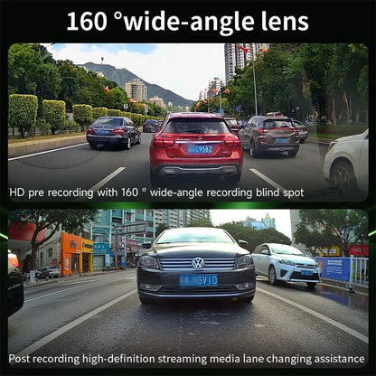 Motorcycle Dual 720P/1080P/2K DVR Waterproof Action Camera Recorder Front&Rearview Motorcycle Dash Cam Wifi Smart Connect