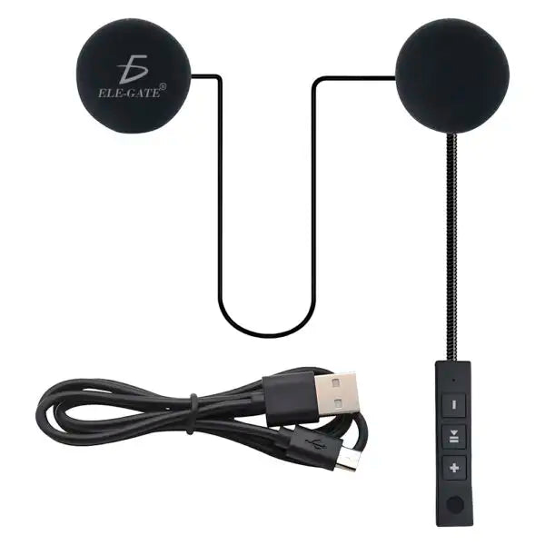 Auriculares Manos Libres con Bluetooth 5.3 para Casco de Motocicleta: Sonido Estéreo, Micrófono y Confort