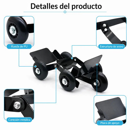Carro Plegable para Traslado de Motocicleta