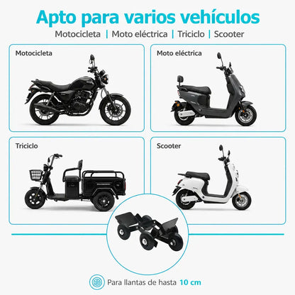 Carro Plegable para Traslado de Motocicleta