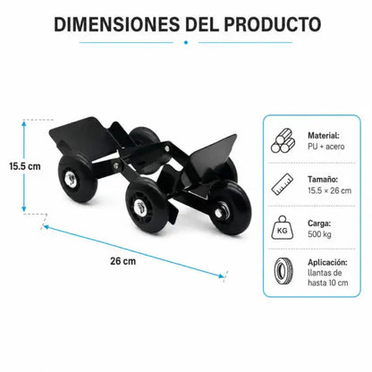Carro Plegable para Traslado de Motocicleta