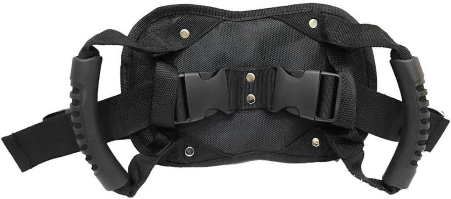 Motorcycle Rear ATV Passenger Grab Handle Security Strap for Snowmobile and Jetski Riding