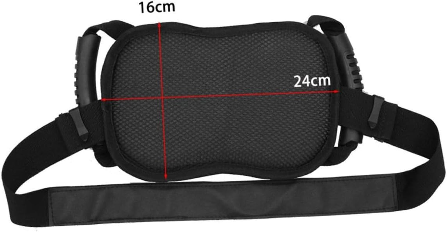 Motorcycle Rear ATV Passenger Grab Handle Security Strap for Snowmobile and Jetski Riding
