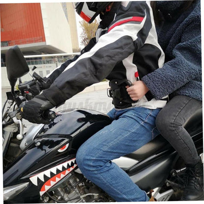 Motorcycle Rear ATV Passenger Grab Handle Security Strap for Snowmobile and Jetski Riding