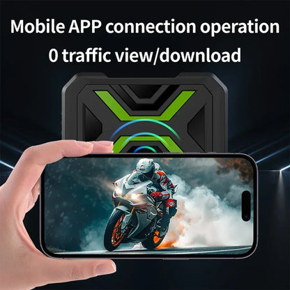 Motorcycle Dual 720P/1080P/2K DVR Waterproof Action Camera Recorder Front&Rearview Motorcycle Dash Cam Wifi Smart Connect