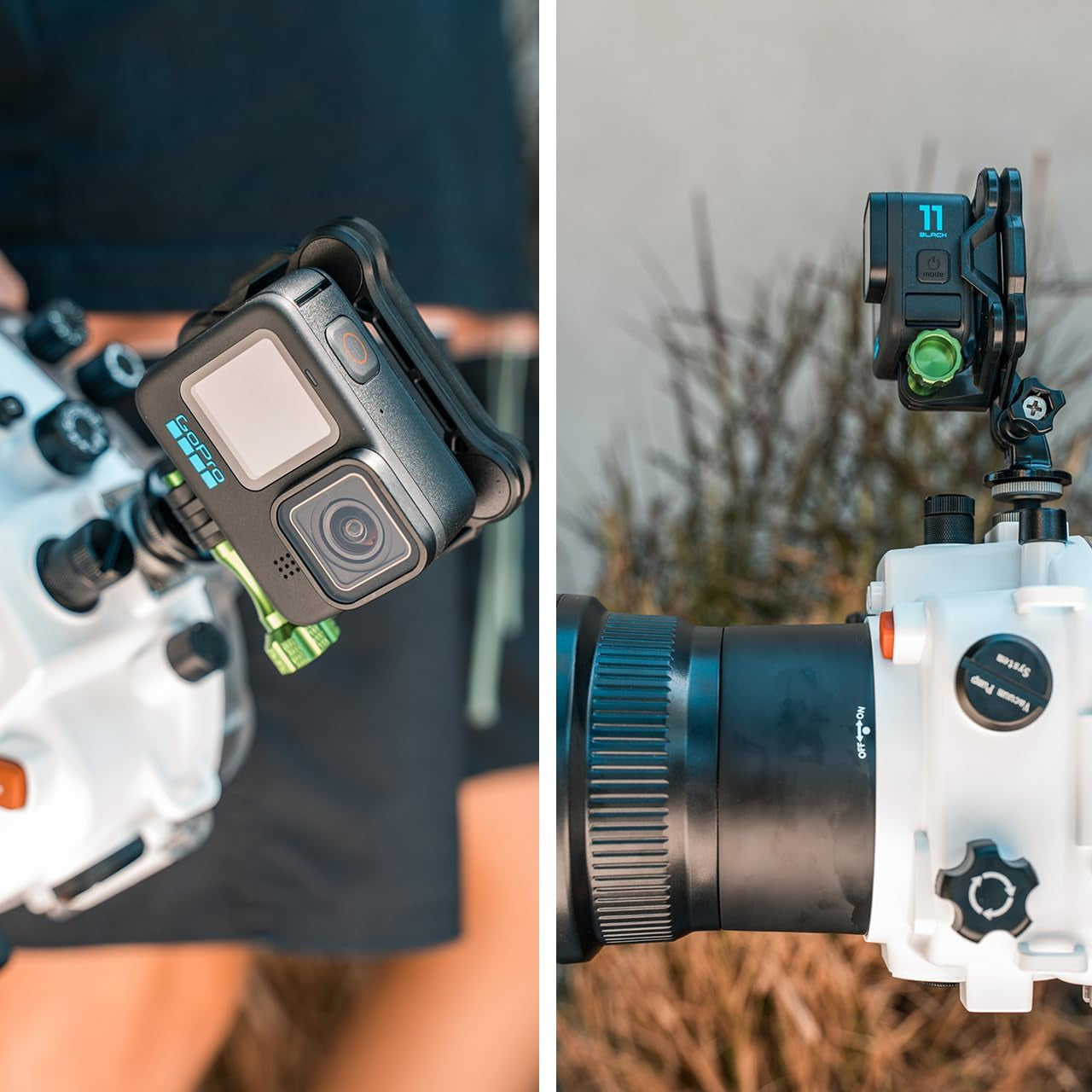 PRO – Magnetic Action Camera Chest Mount for Gopro & DJI Osmo Action
